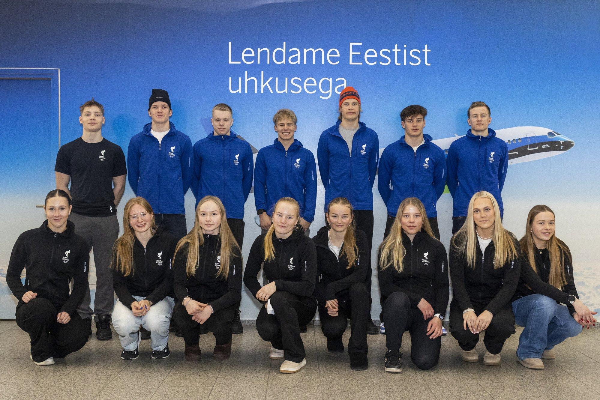 Eesti lähetab Gruusiasse talvisele Euroopa noorte olümpiafestivalile 22 sportlast