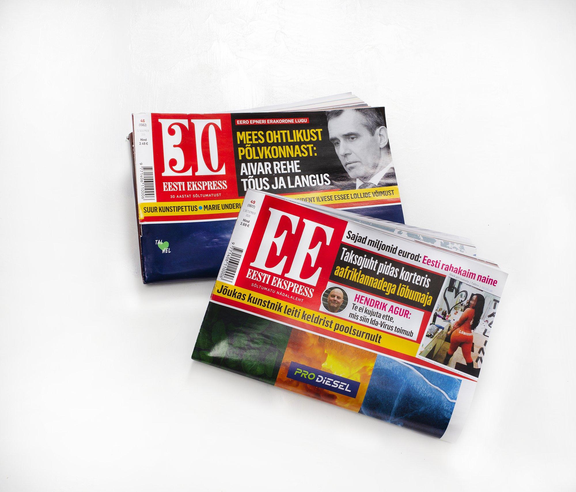 Eesti Ekspress jõuab sel nädalal lugejateni hilinemisega