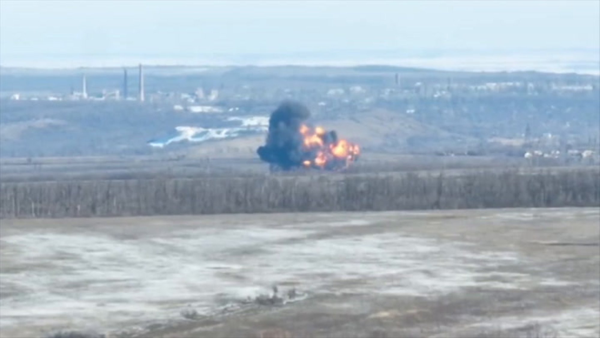 VIDEO | Ukraina tulistas Donetski oblastis alla Vene lahingulennuki