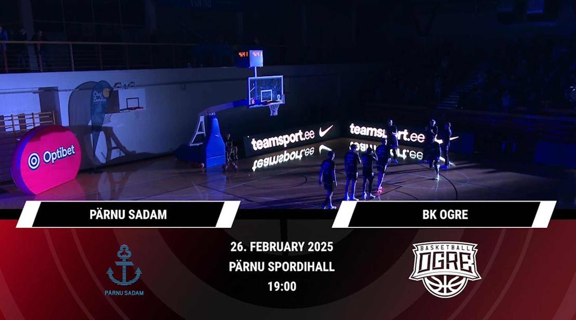 TÄISPIKKUSES | Vaata uuesti Pärnu Sadam - BK Ogre kohtumist!