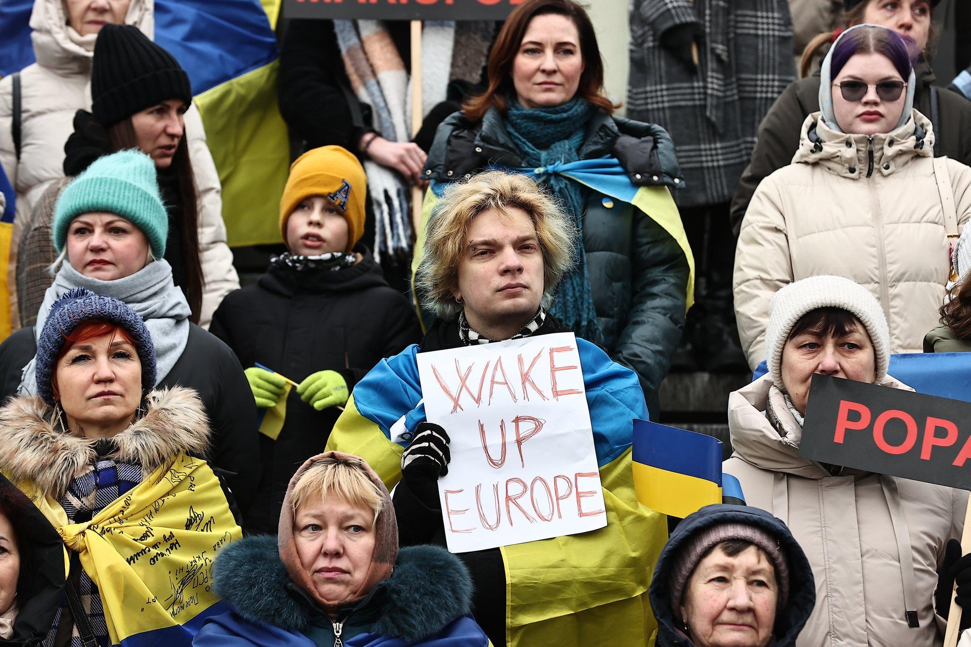 FOTOD | Vabaduse väljakul avaldati Ukrainale toetust