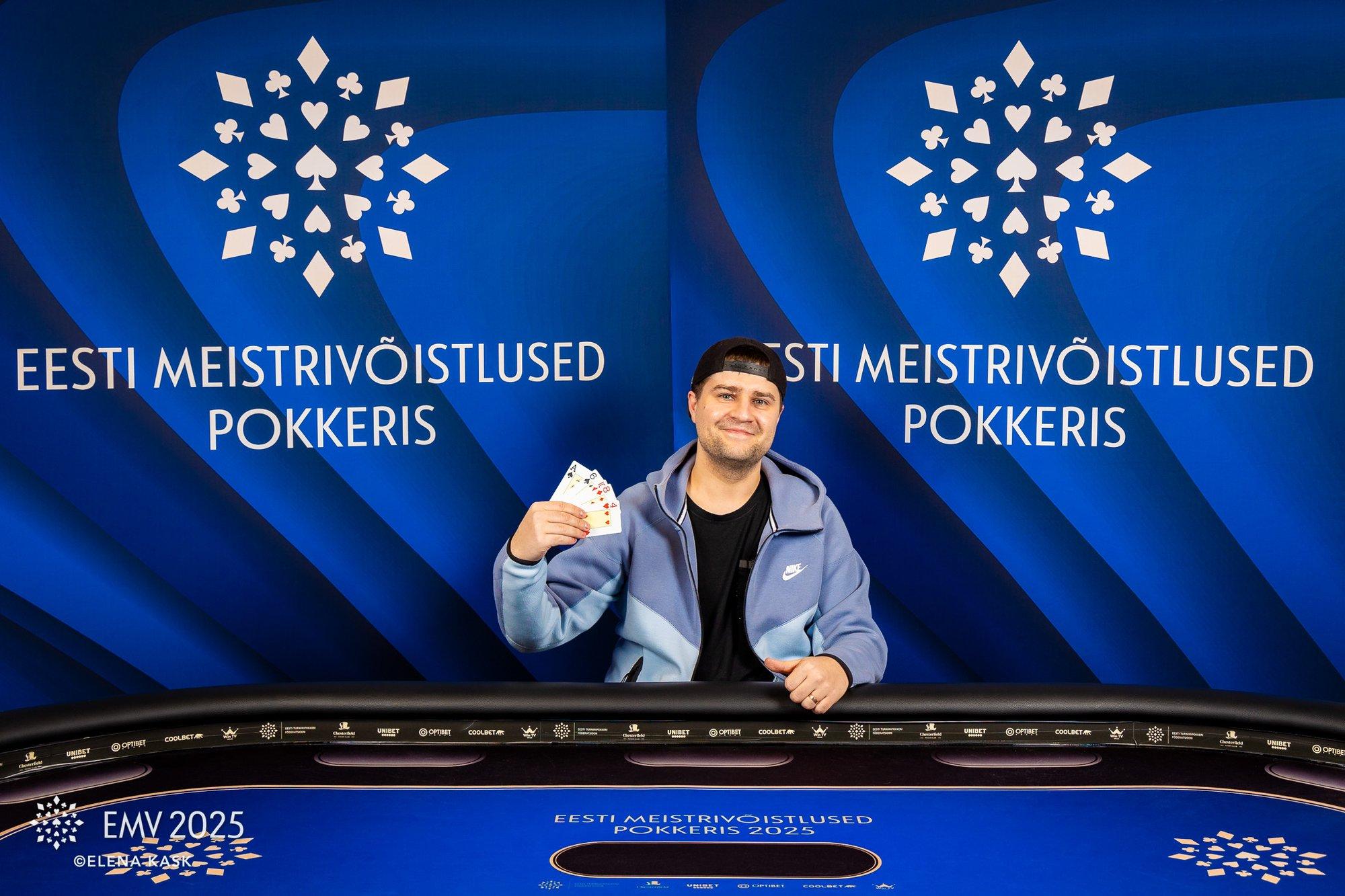 Ranel Käsi viib Tartusse esimese viie kaardi Omaha tiitli