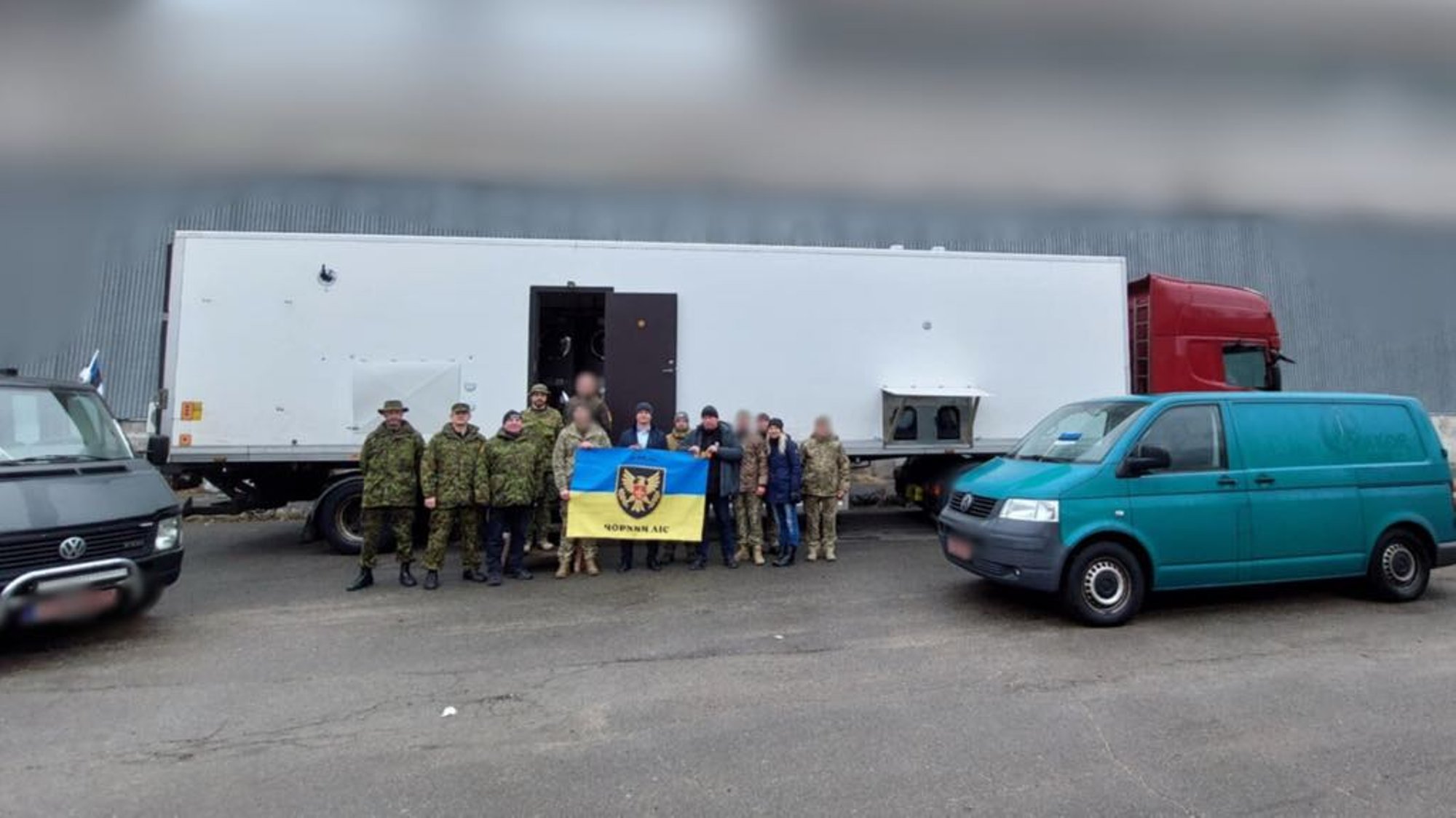 REPORTAAŽ | Kuidas me 16,8-meetrise saunaga Ukrainasse sõitsime