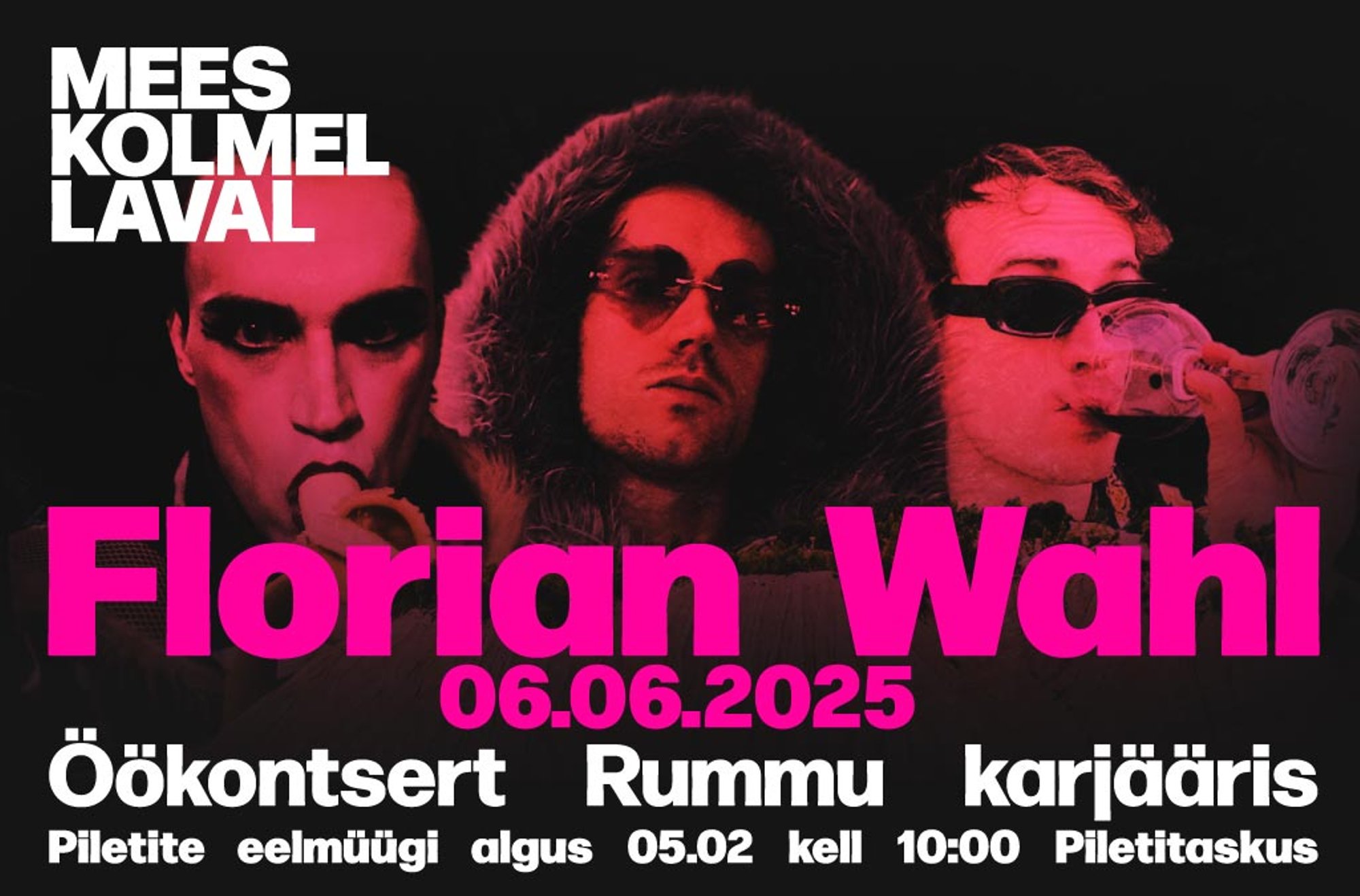 Florian Wahl annab suve teadaolevalt ainsa kontserdi Rummu karjääris