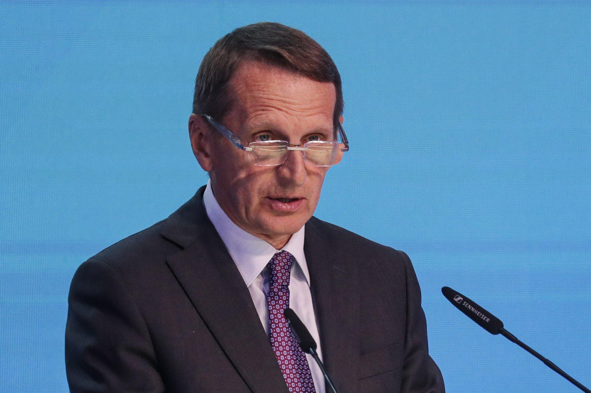 Venemaa välisluure juht Narõškin kutsus analüüsima Ukraina jagamist naaberriikide vahel