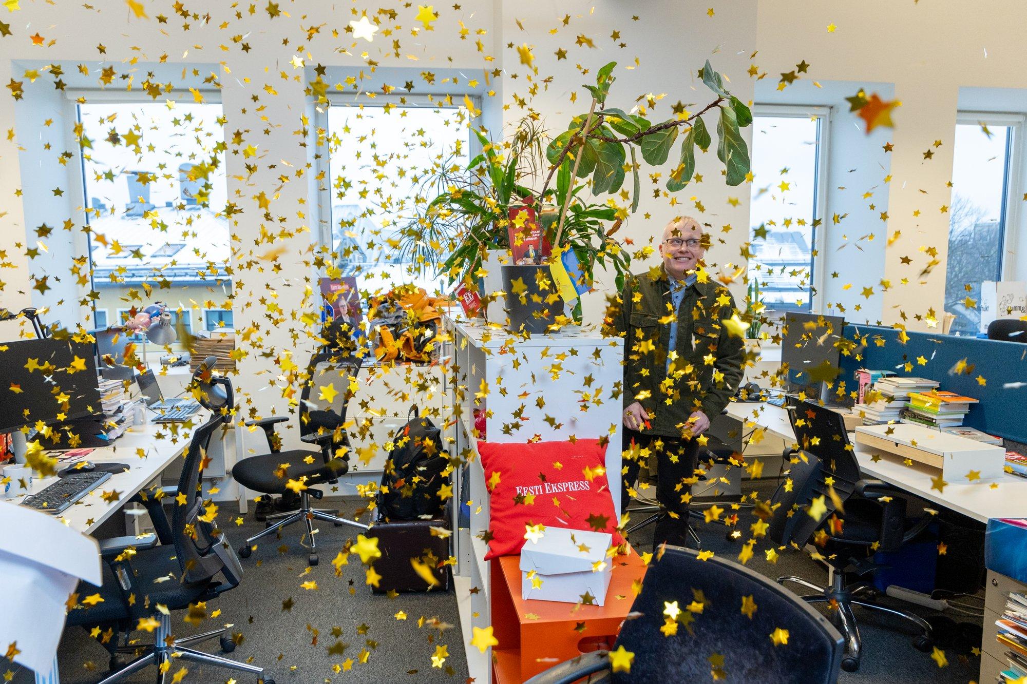 VIDEO | Teenetemärgi pälvis ka Eesti Ekspressi staažikas ajakirjanik Sulev Vedler