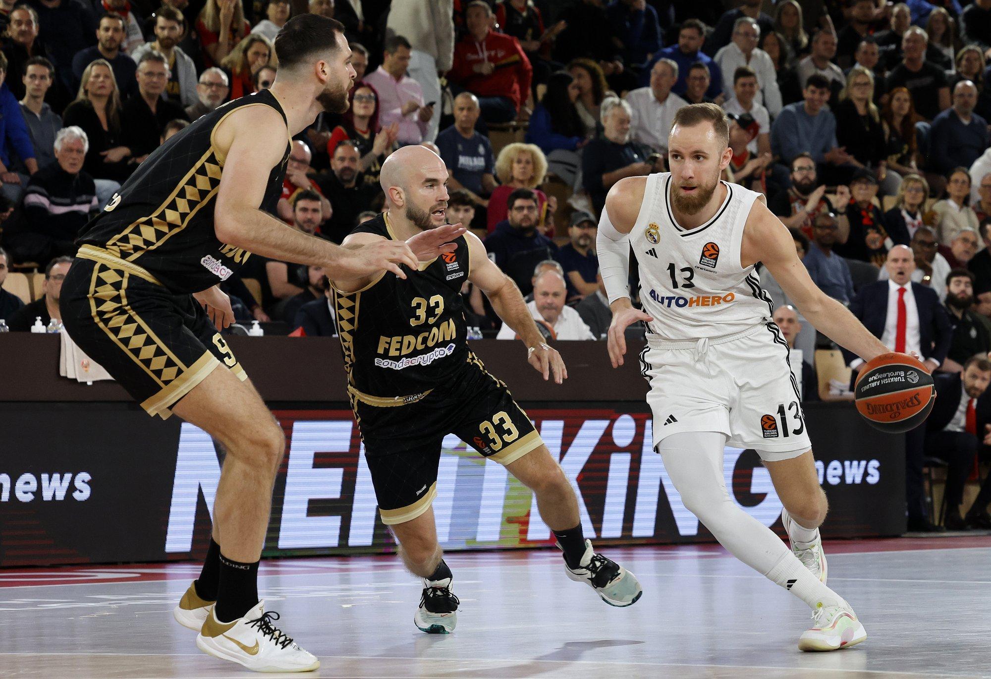 VIDEO | Monaco võitis Euroliiga põnevusmängus Madridi Reali