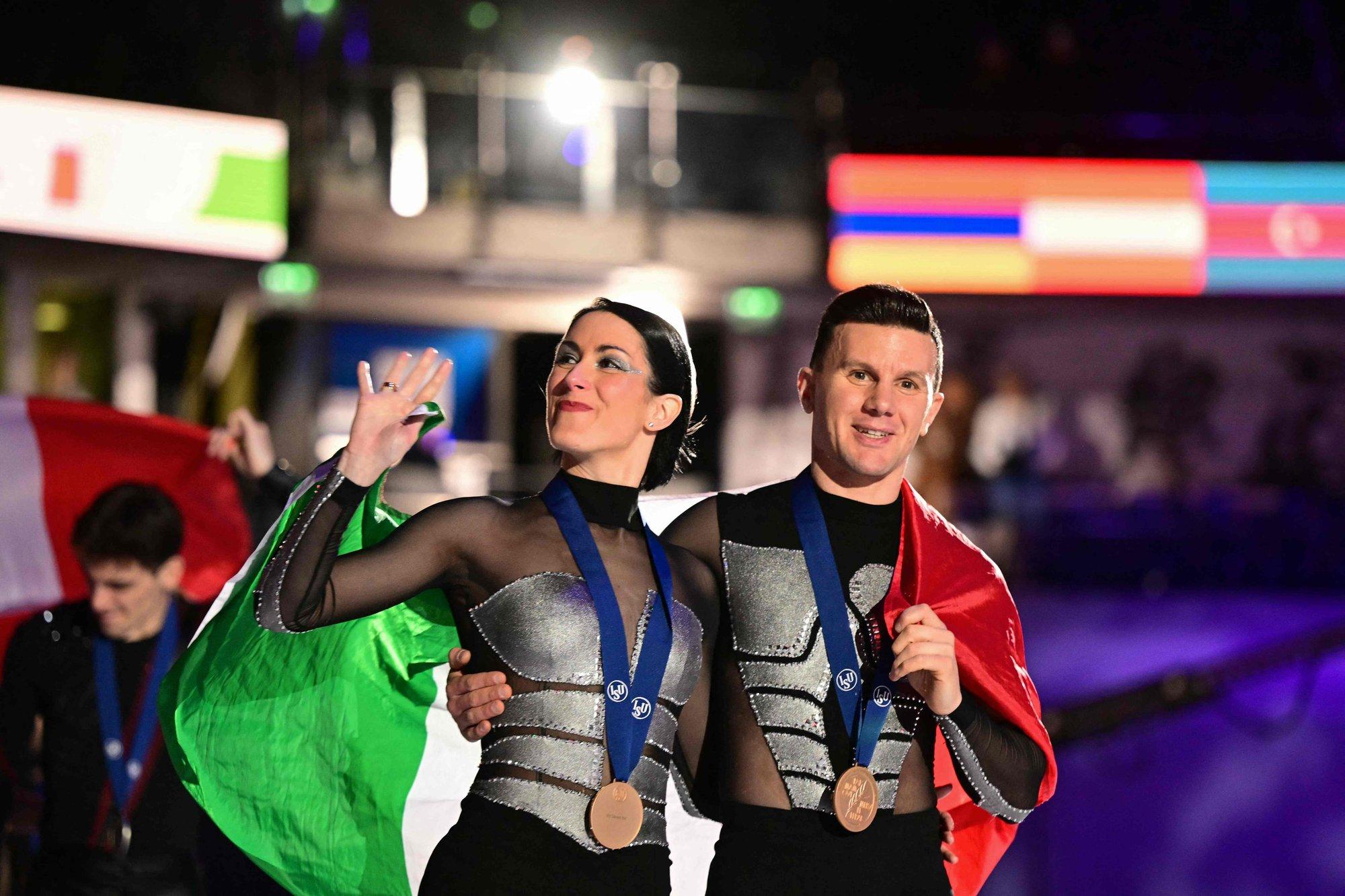 Jäätantsus võidutsesid EM-l kolmandat aastat järjest itaallased