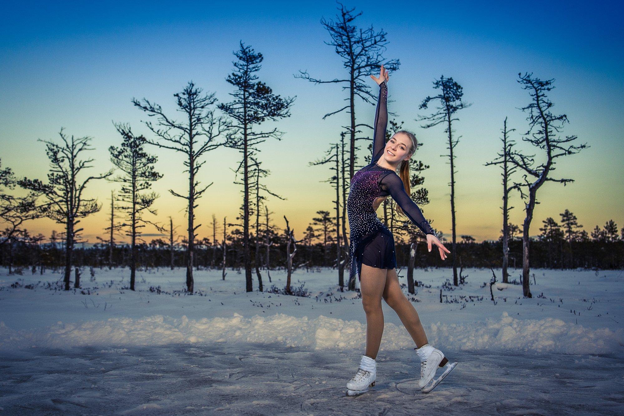 Jääprintsess karastustules. Niina Petrõkina peab karjääri nimel ohverdusi tegema: kui pool kilo juurde tuleb, on juba tunda!