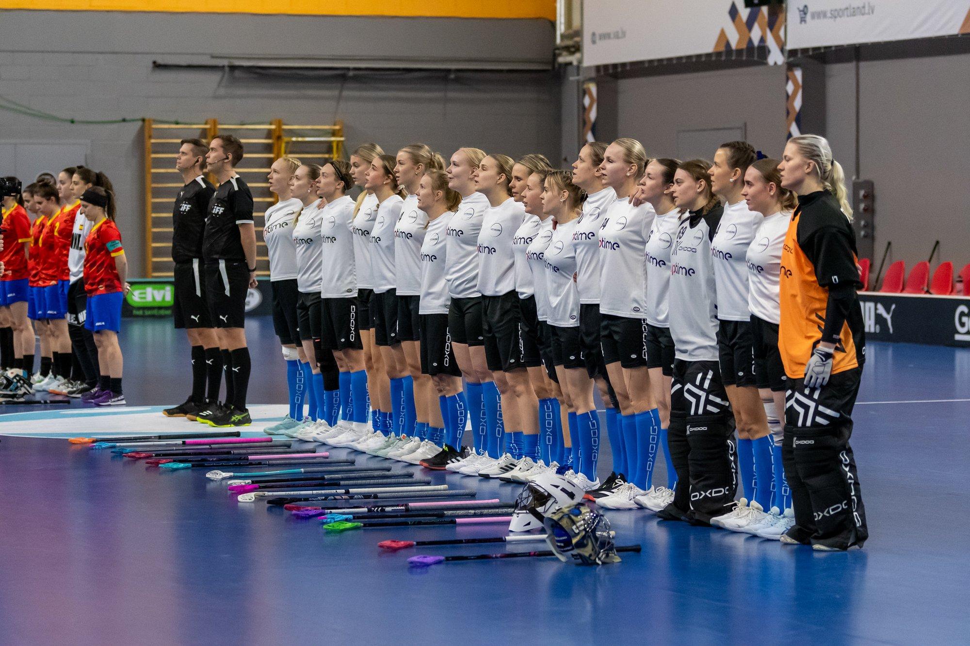 Eesti saalihokinaised pääsesid MM-finaalturniirile