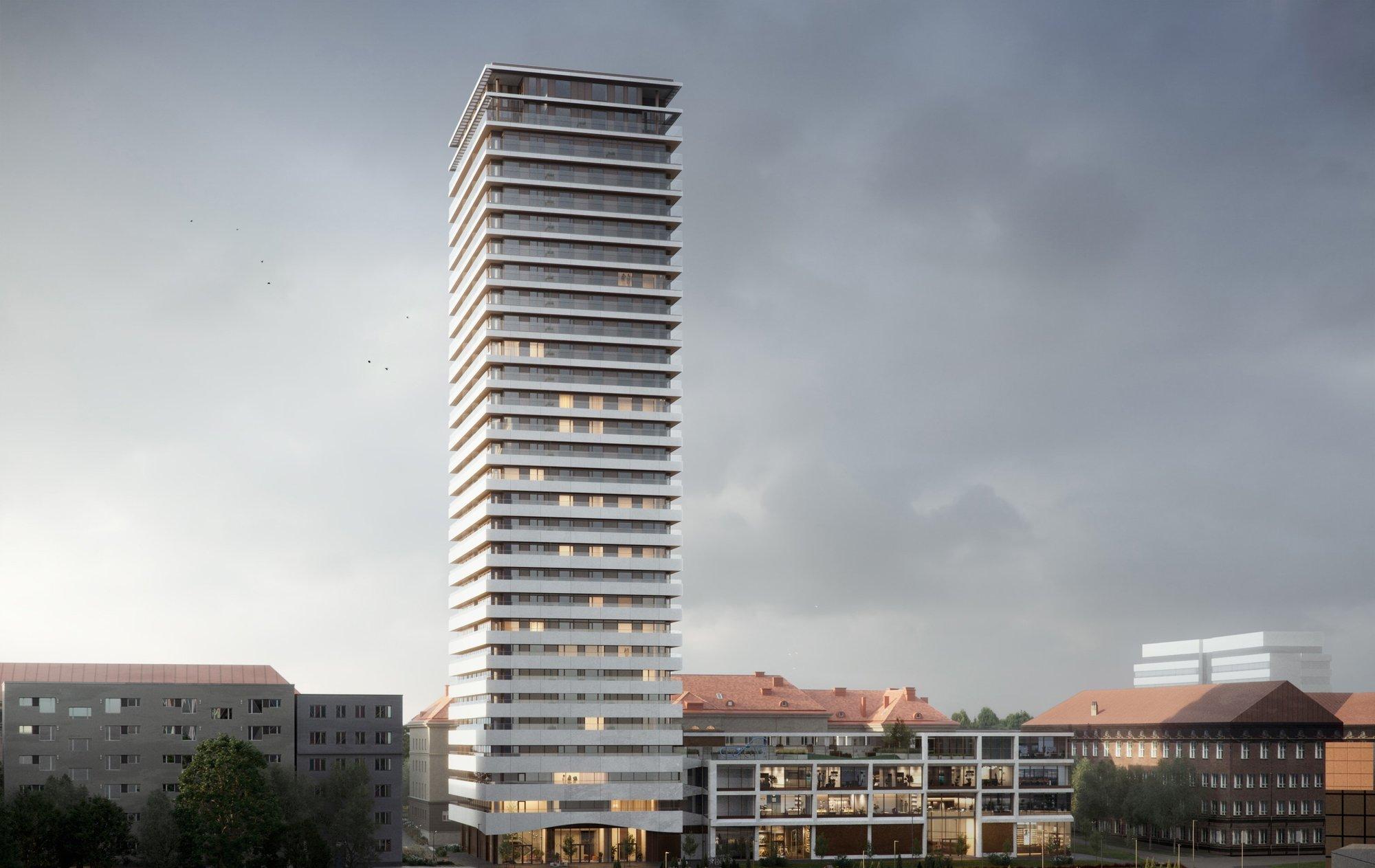 Tallinna südalinna kerkib 30-korruseline kõrghoone