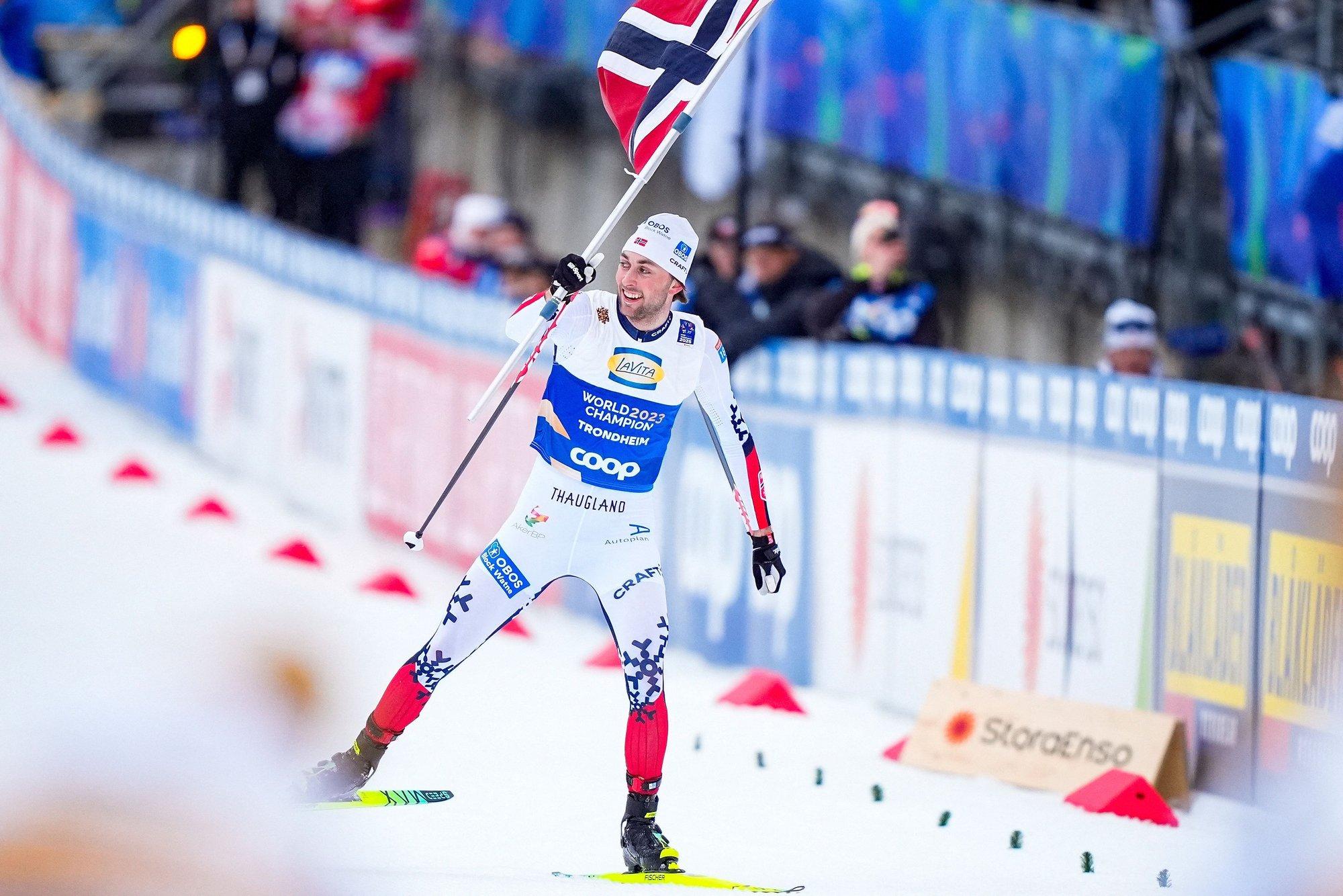 Norra kahevõistlejad kaitsesid MM-tiitlit, pronksiheitlus lõppes skandaaliga