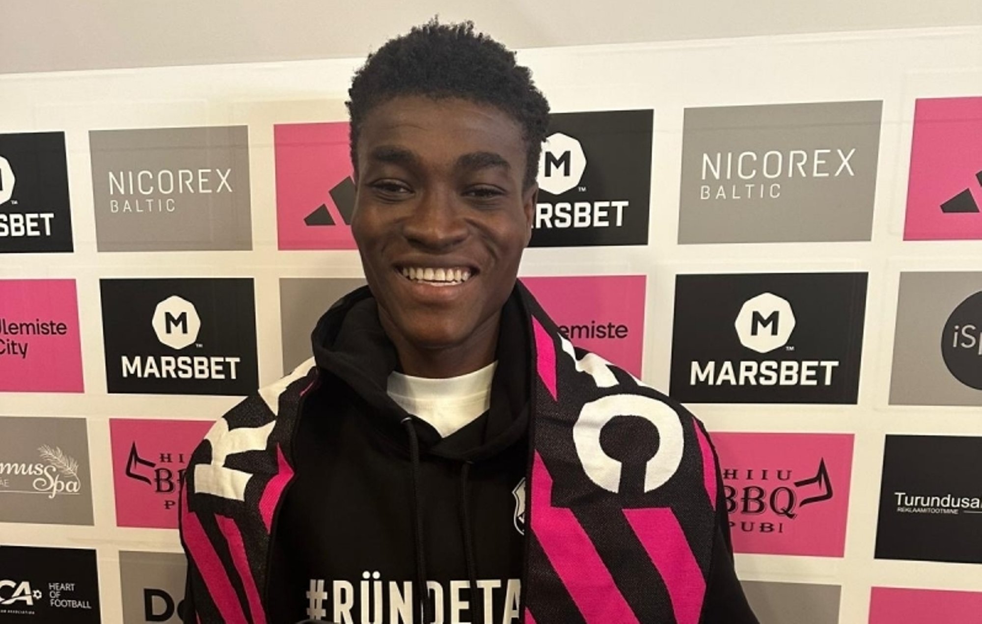 Nõmme Kalju palkas Ghana ründaja, kelle hüüdnimeks on Harry Kane