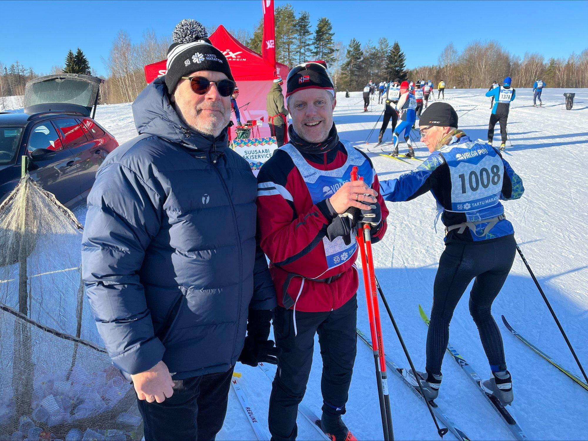 „Miski ei toimi paremini kui julgustus presidendilt.“ Norra suursaadik osaleb Tartu Maratonil