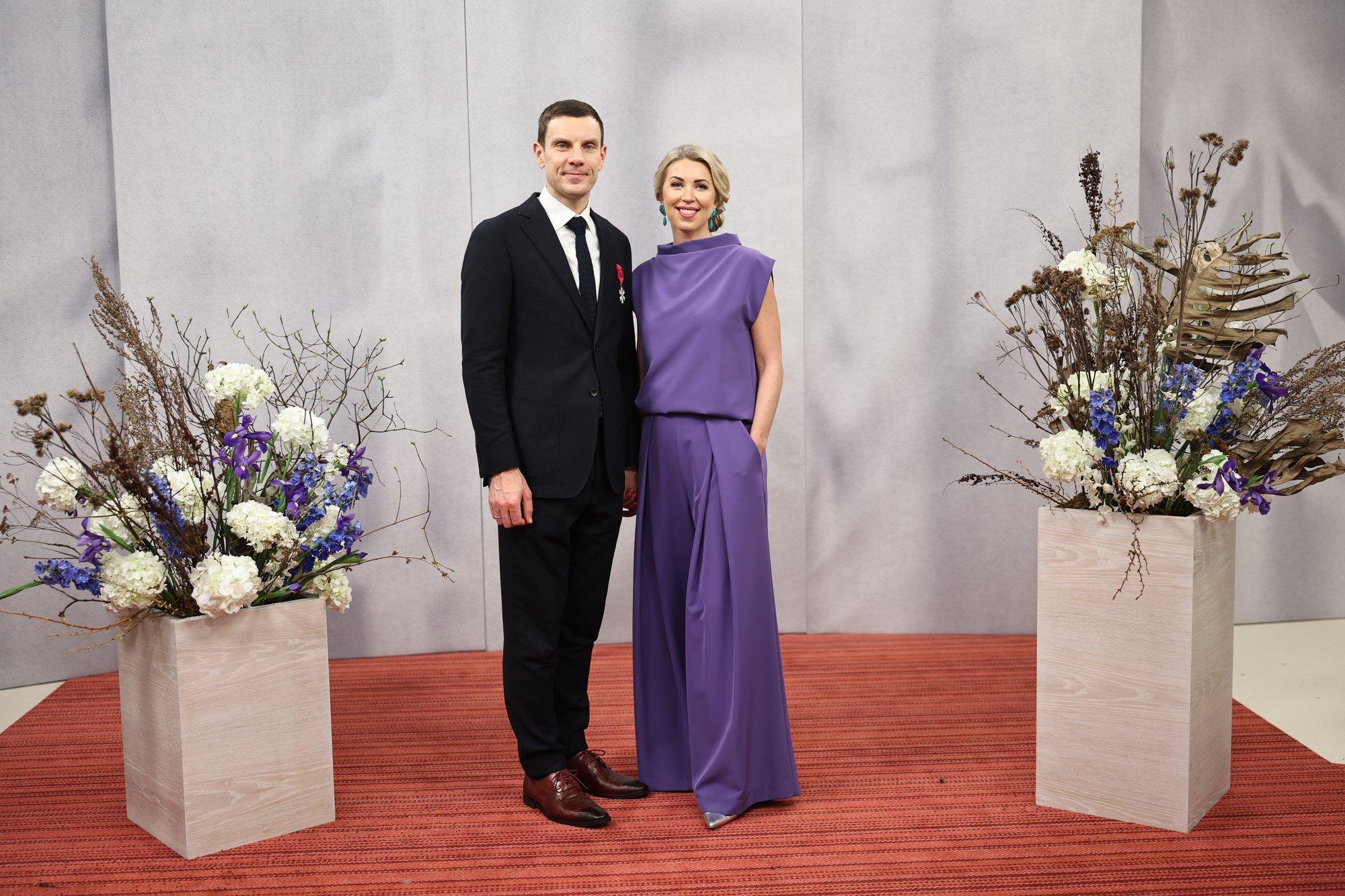 KLÕPS | Uhke! Martin Villig veetis koos abikaasaga aega Briti kuningapaari seltsis