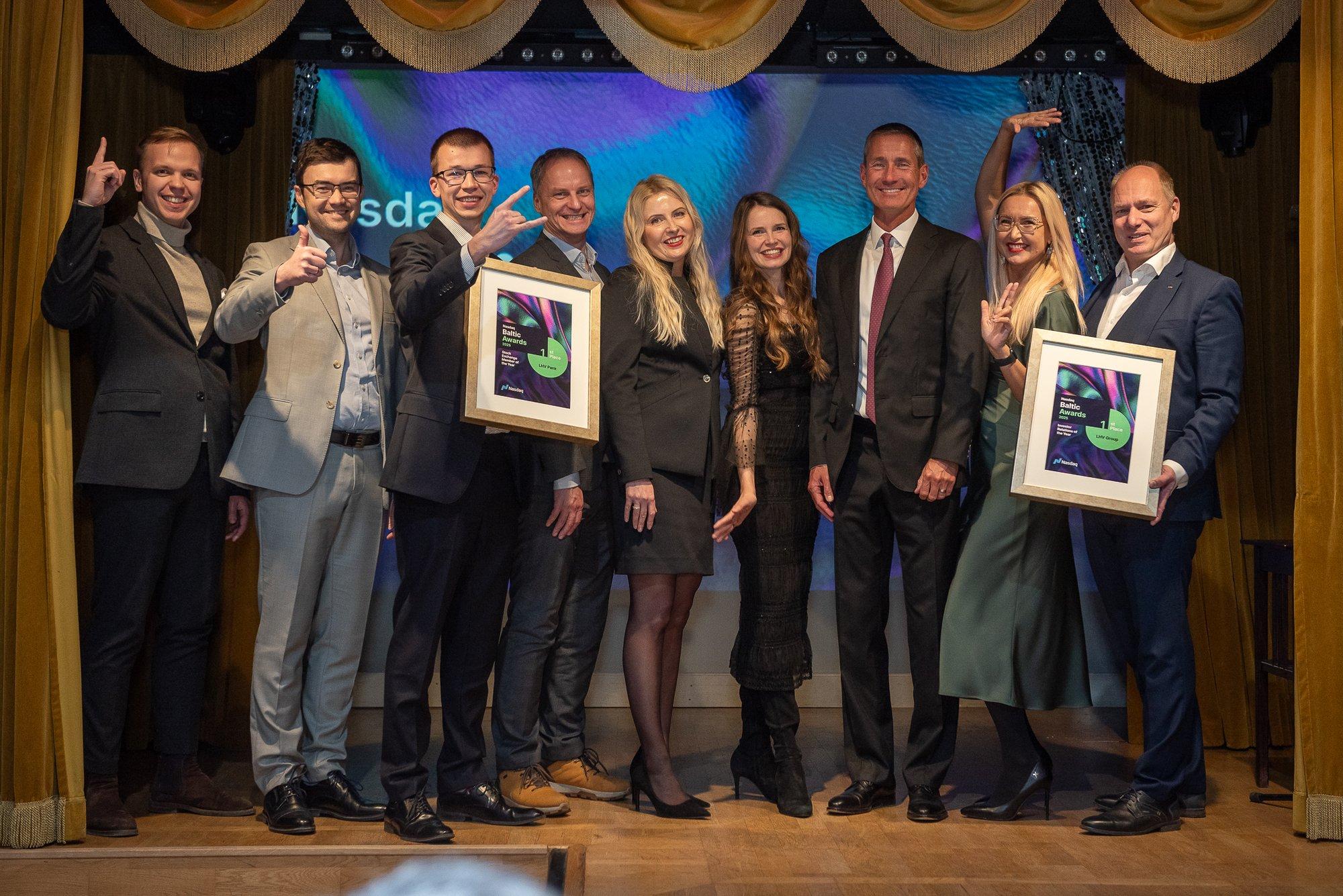 Balti börs jagas eile auhindu. Põhikategooria võitis taas LHV Group