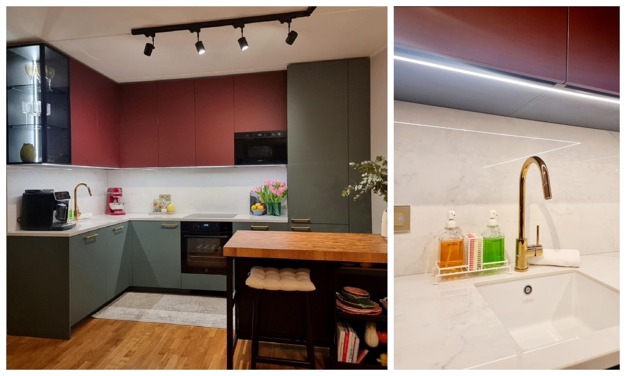 FOTOVÕISTLUS „MINU STIILNE KÖÖK“ |  Köök, mida ilmestavad julged värvid