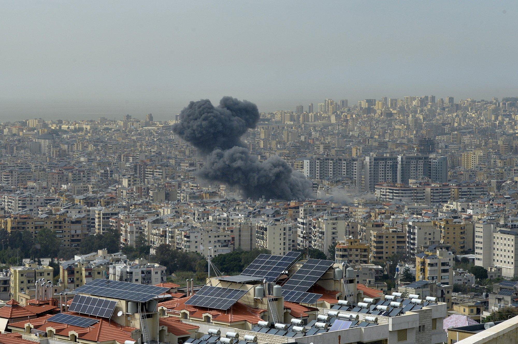 Iisrael ründas Beirutit esimest korda pärast relvarahu Hezbollahiga