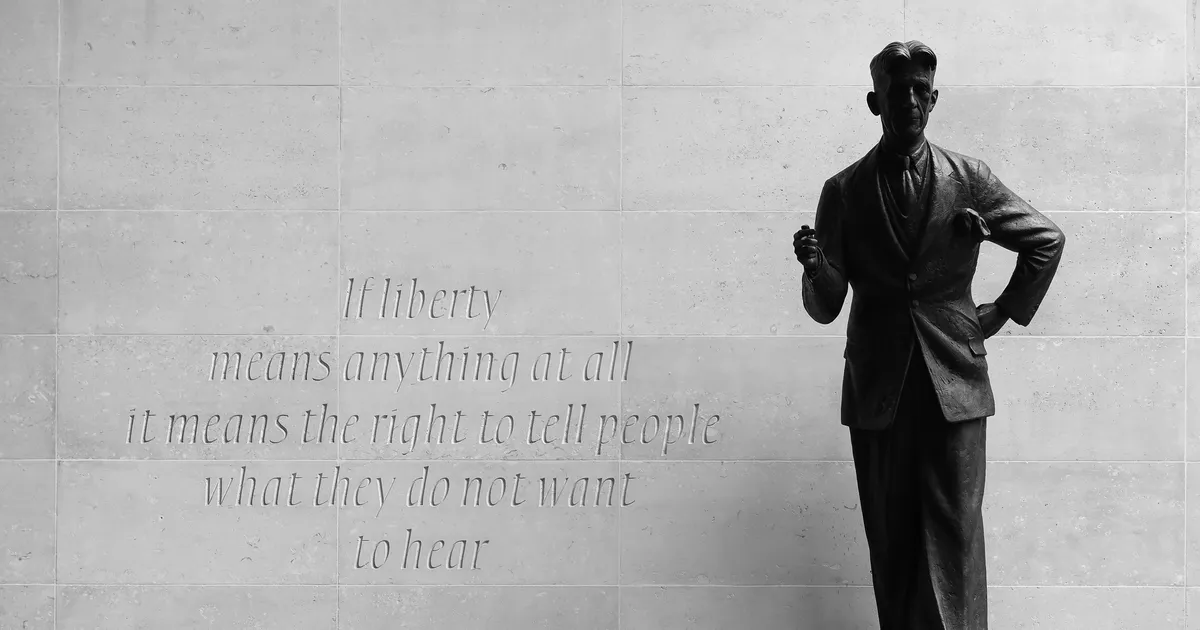 George Orwelli poeg tunnistab, et tunneb isa teoste pärast kohati ebamugavust