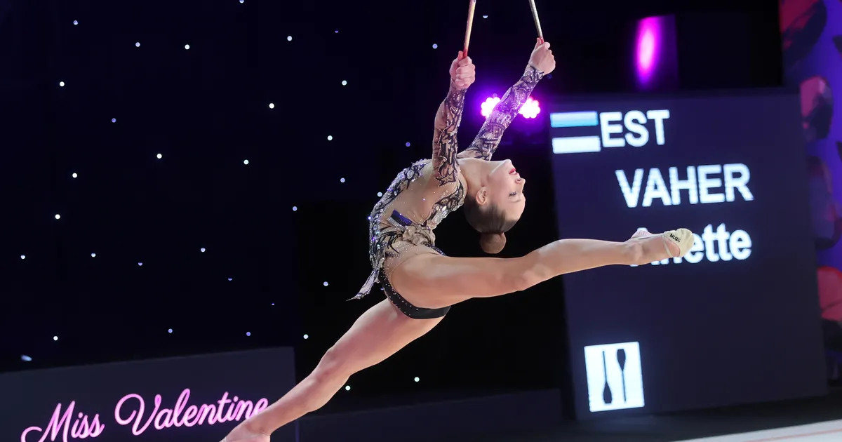 PILDID ⟩ Säravates kostüümides võimlejate sooritusi saatis kõrvulukustav aplaus