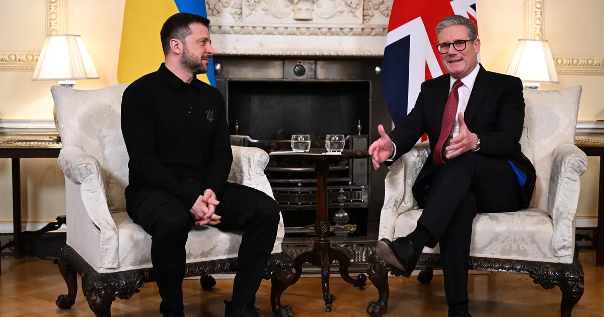 Zelenskõi kohtus Starmeriga Londonis, riikide vahel allkirjastati laenulepe