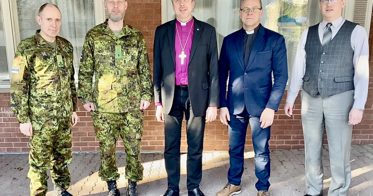 Kaitseväe juhataja Andrus Merilo kohtus kirikujuhtidega