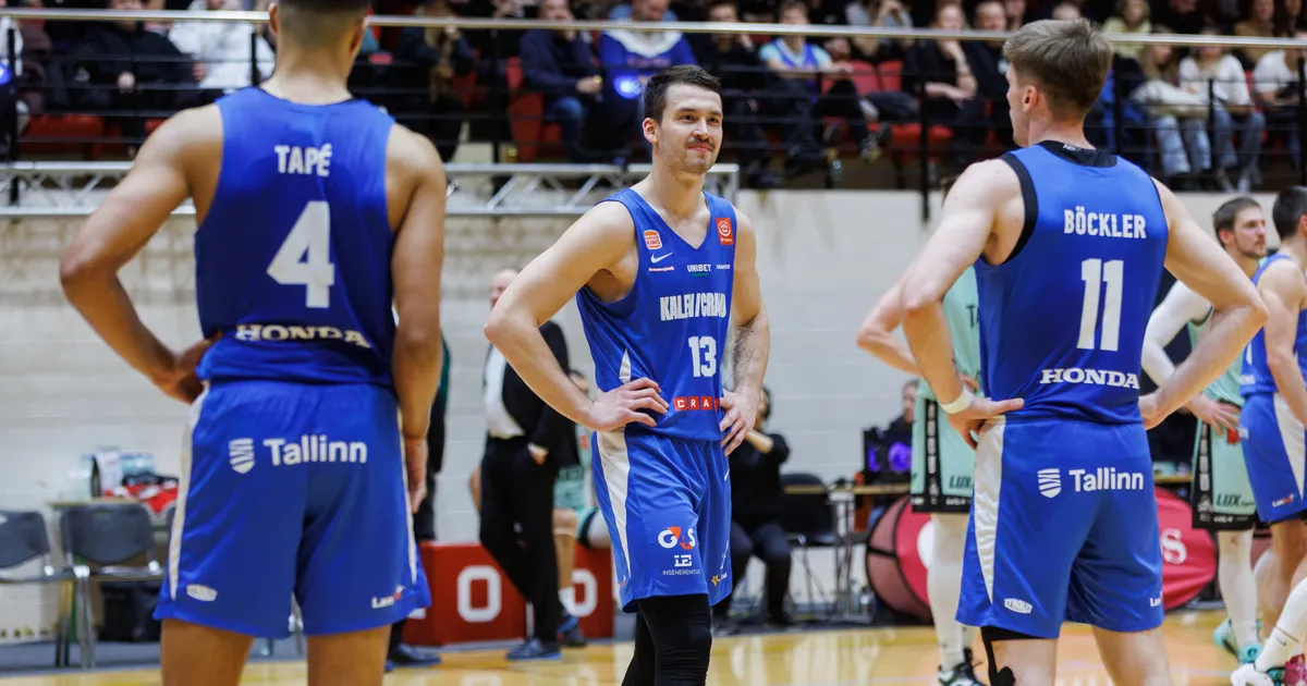 Kalev/Cramo seljatas VEFi, TalTech mängis suure edu maha