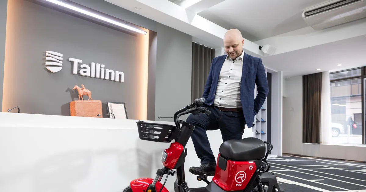 Tallinna tänavatel hakkavad sõitma sajad rendimopeedid
