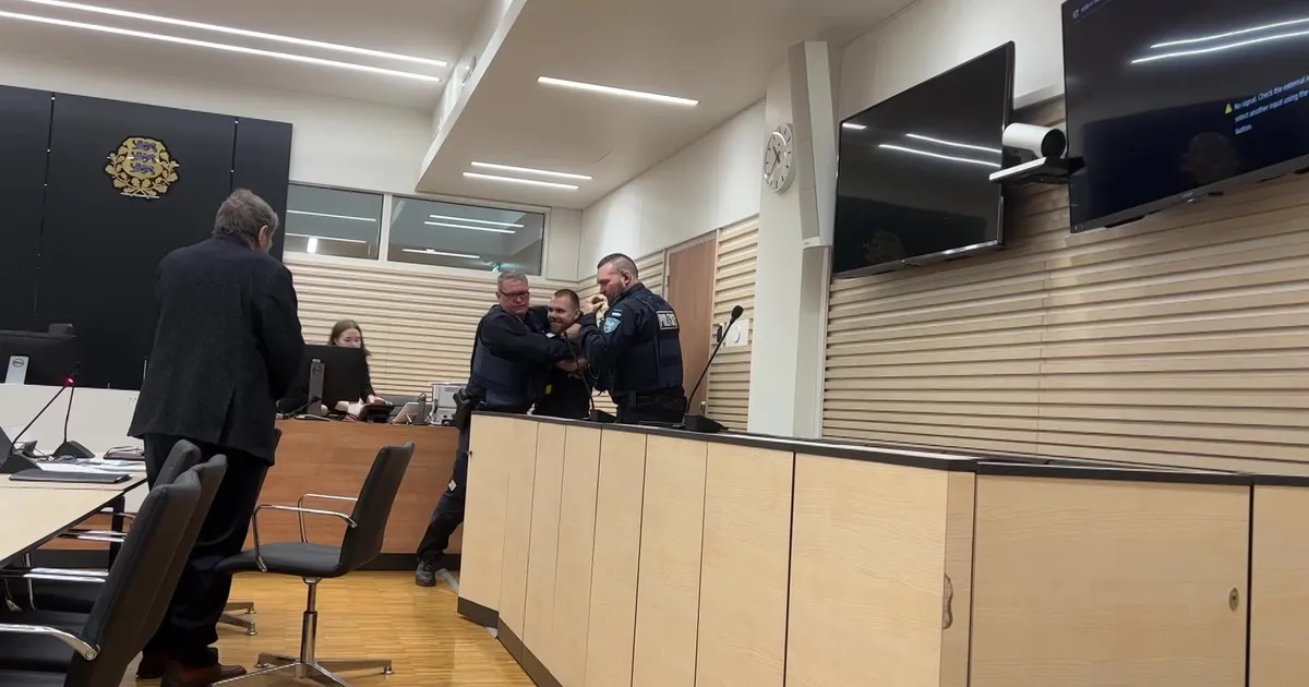 VIDEO KÄHMLUSEST ⟩ «Sa puhud p***a, tont!» Marek Madisoo ähvardas kohtusaalis kannatanule kallale minna