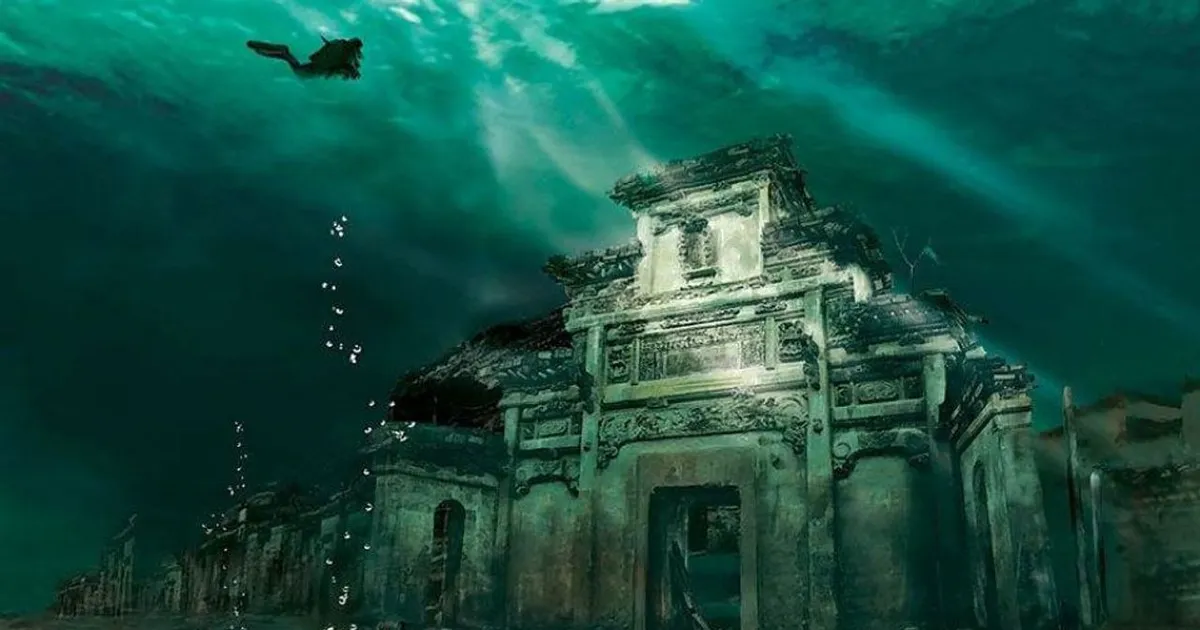 Hiina Atlantis: veealune linn, mis ajas seisma jäi