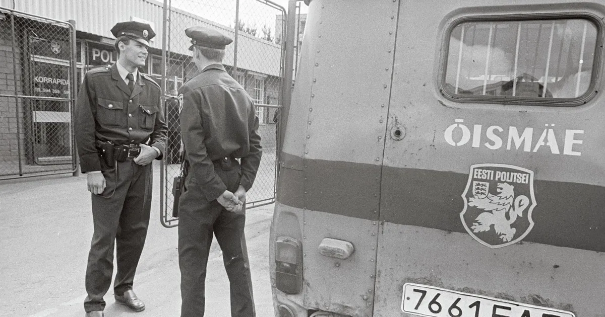 Eesti politsei taastati peaaegu olematute ressurssidega