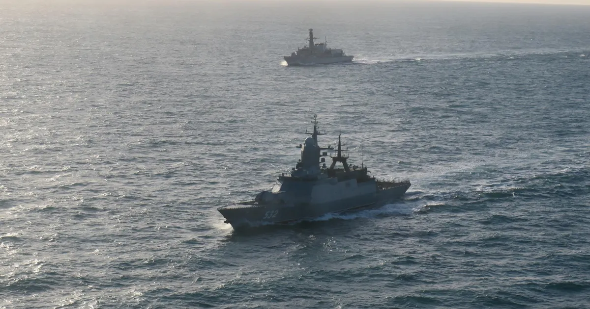 Venemaa saatis oma sõjalaeva La Manche'i väina eskortima Süüriast teele pandud sõjakraami