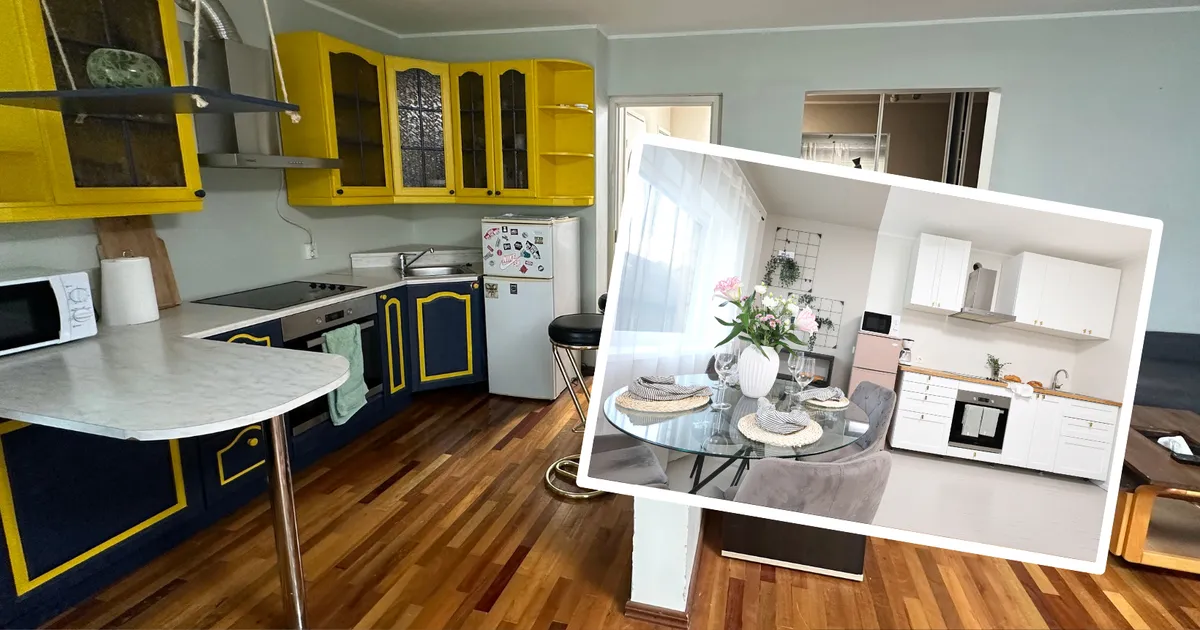 ENNE JA PÄRAST FOTOD ⟩ Ajale jalgu jäänud korter sai kõigest 1000 euro eest tundmatuseni muutunud ilme