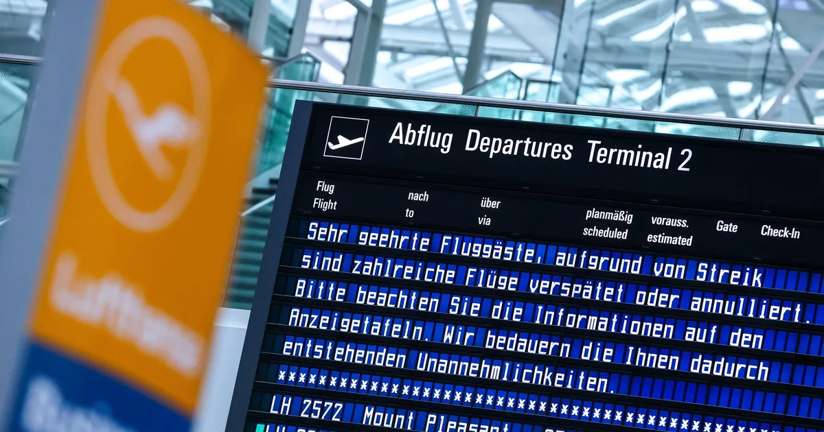 13 Saksa lennujaamas jääb streigi tõttu ära enamik lende