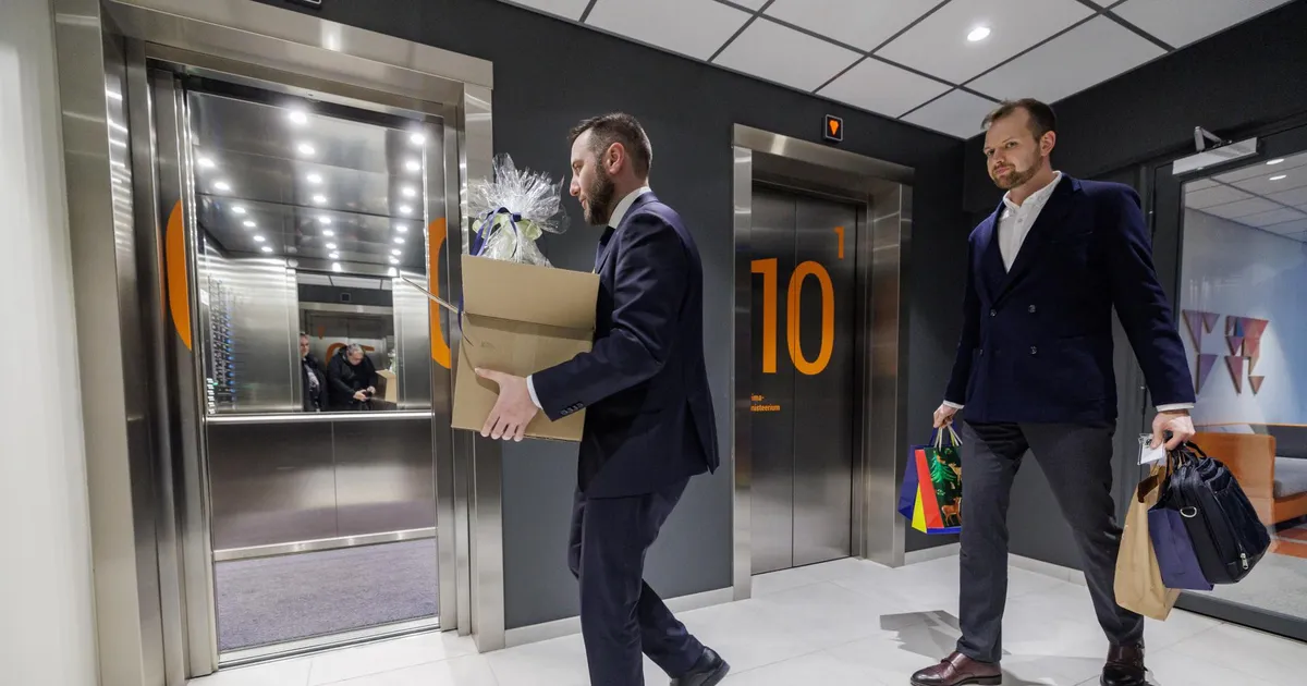 Taristuminister pakkis juba eile asjad kokku