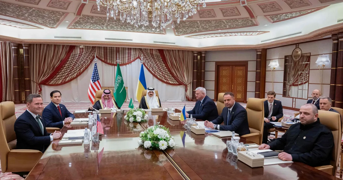 VIDEO ⟩ Saudi Araabias algas kohtumine USA ja Ukraina esindajate vahel