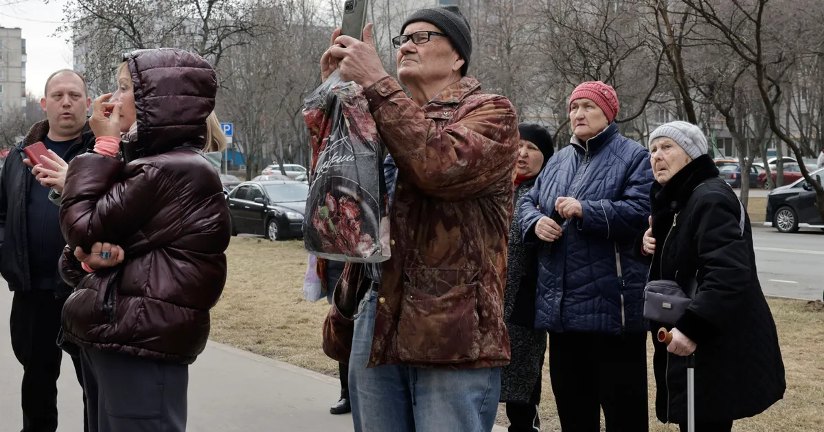 Ukraina droonirünnak külvas Moskva elanikes kaost: me ei tea, mida teha