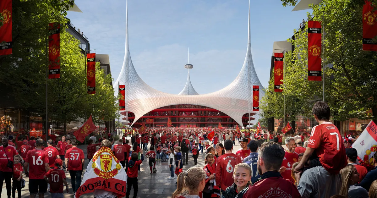 Manchester United ehitab 2 miljardi naela eest Euroopa suurima vutistaadioni