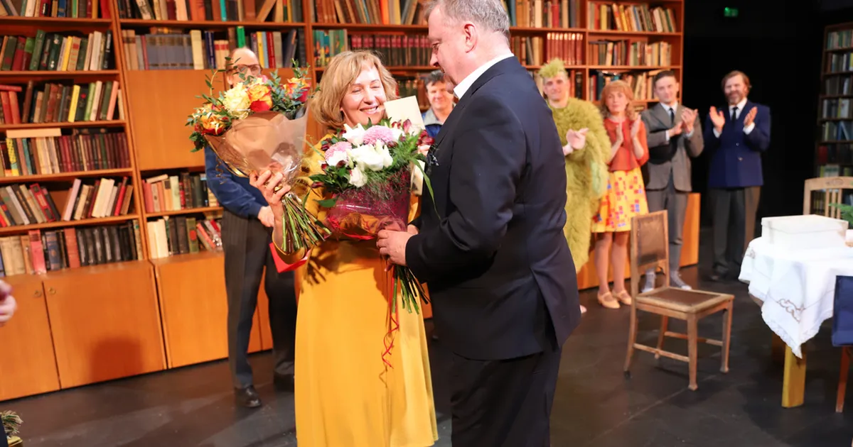 Marika Barabanštšikova pälvis pärast etendust lisaks aplausile ka stipendiumi