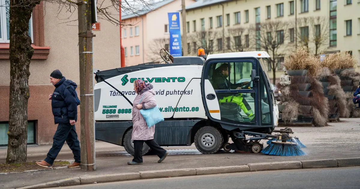 Kevadised koristustööd võtavad tänavu Pärnus rohkem aega