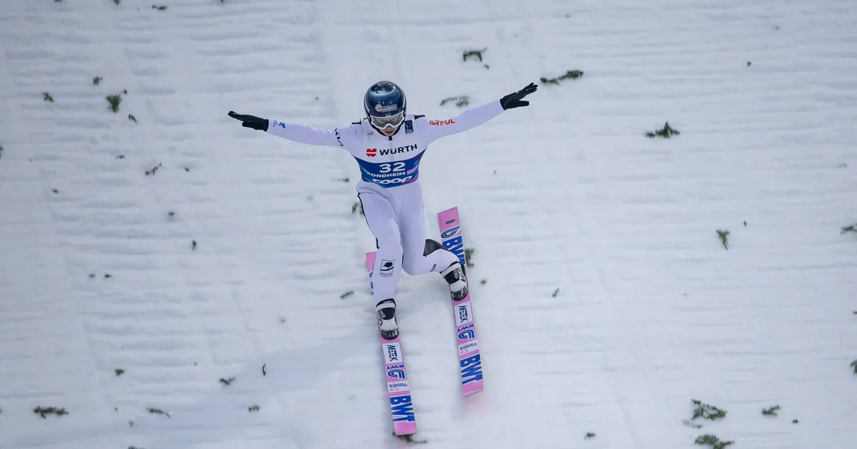 Aigro tegi Vikersundi lennumäel võimsa hüppe