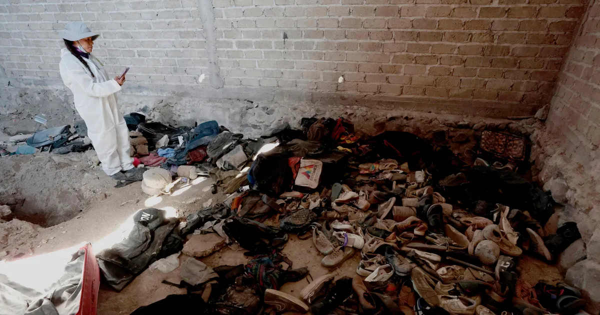 VIDEO ⟩ Kingakuhjad ja põlenud luutükid: Mehhikost leiti narkokartelli «tapamaja»