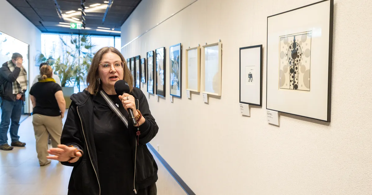 GALERII ⟩ Kunst pluss teadus. Delta eksponeerib geomeetrilise aluskoodiga kunsti