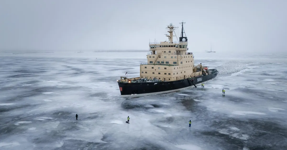 Soome jäämurdjal on iga päev esmaspäev
