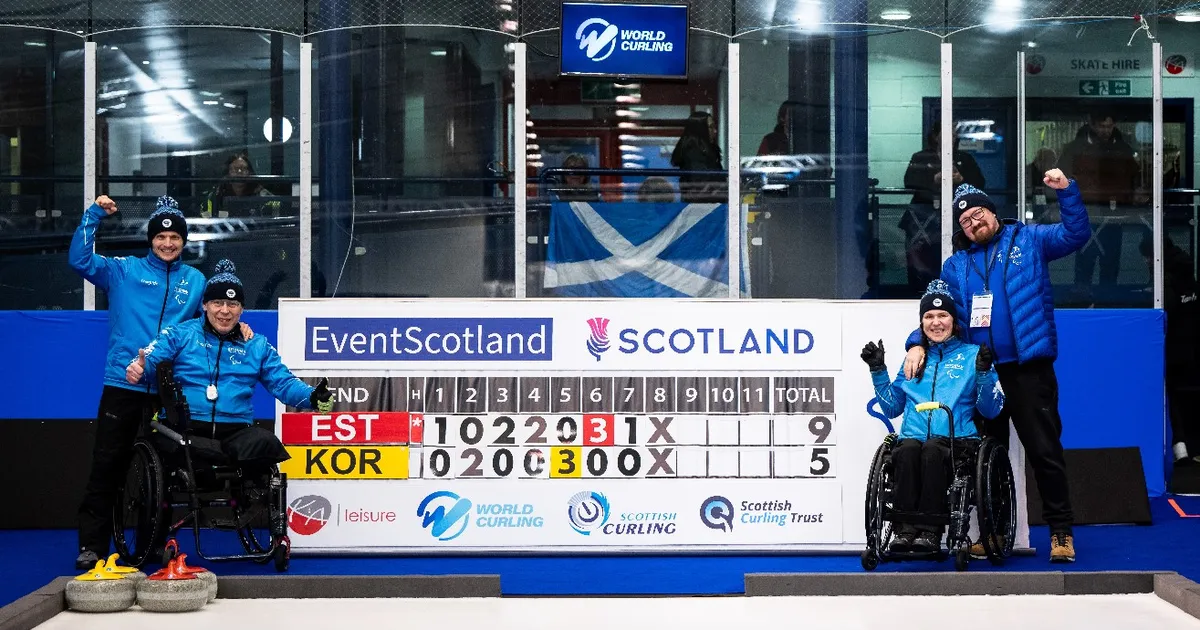 Ratastoolikurlingu segapaar Ain Villau – Kätlin Riidebach võitis MMil pronksi!