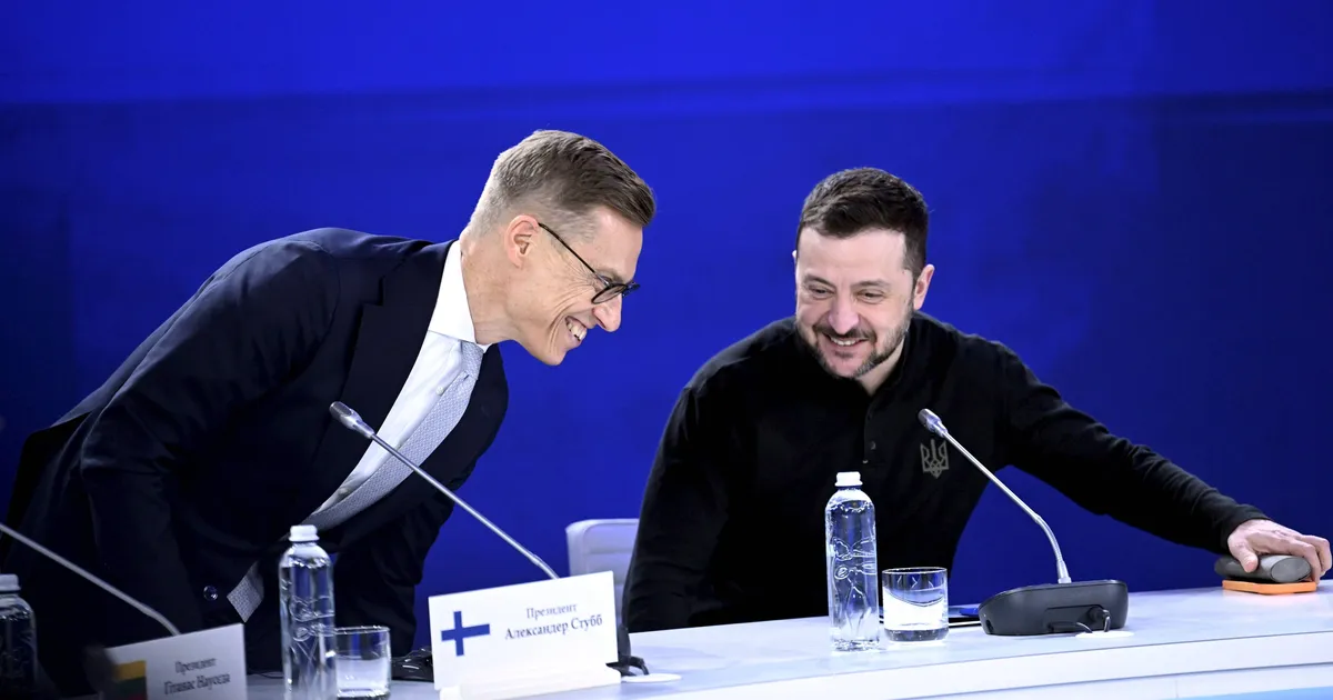 Zelenskõi saabus Helsingisse rahusamme arutama