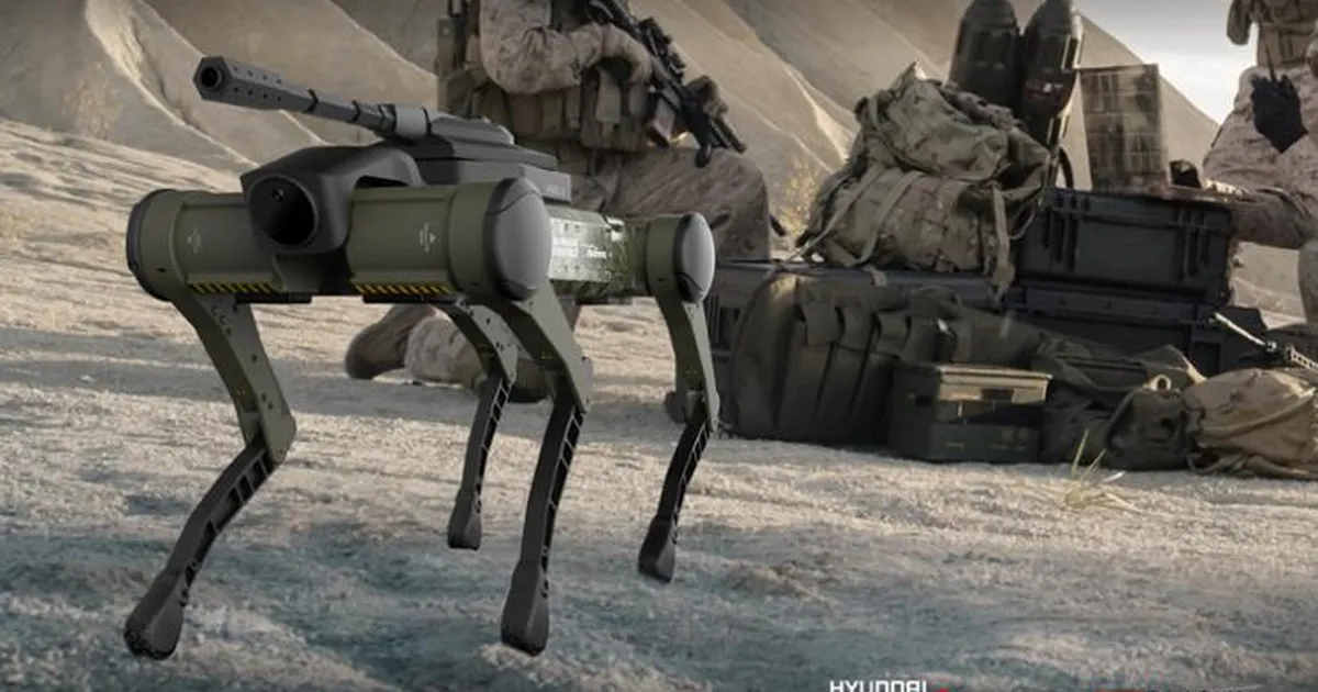 Lõuna-Koreas katsetati robotkoeri vaenlase tunnelites võitlemiseks