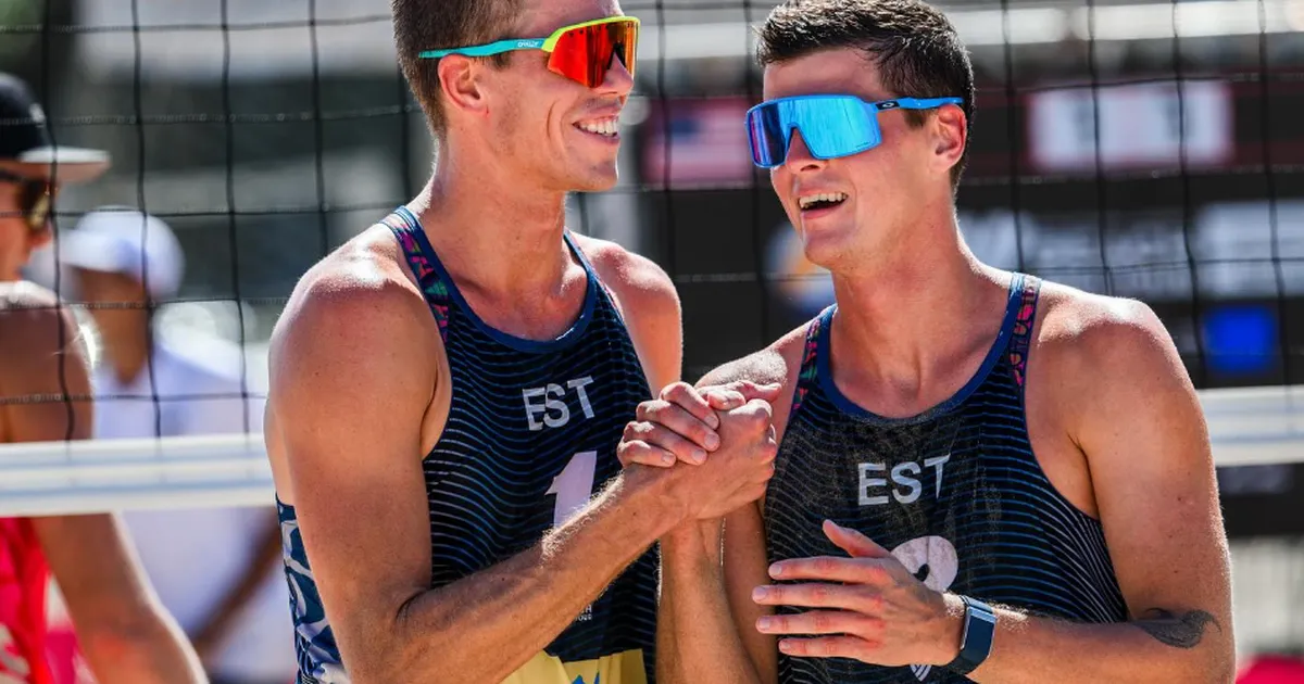 Eesti rannavõrkpallurid jäid tippturniiril poolfinaali ukse taha