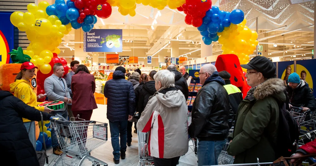 Galerii ⟩ Lidl avas kauaoodatud kaupluse T1 keskuses