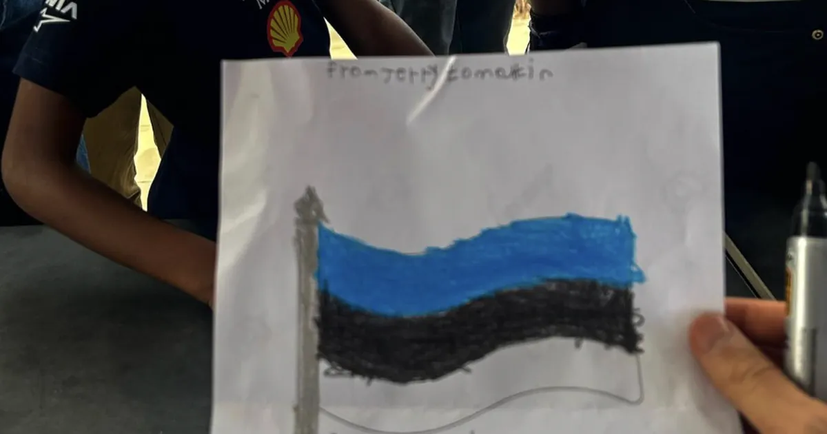 FOTO ⟩ Keenia fänn edastas Järveojale südamliku sõnumi